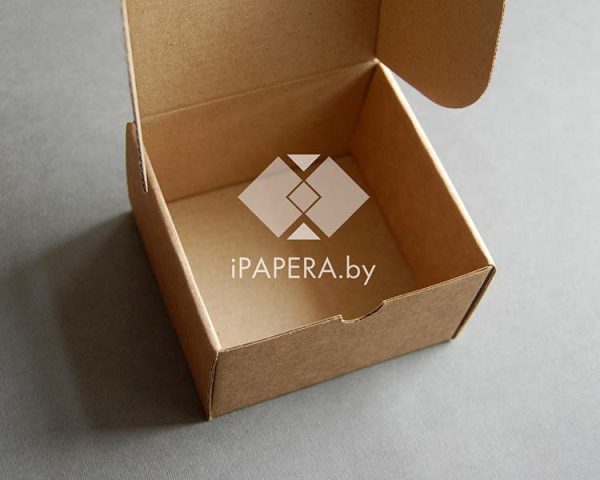 Крафт-коробка 9,5*9,5*6 см — изображение 3