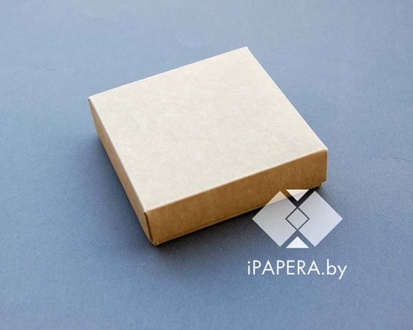Коробка "Крафт" 10*10*3 см — изображение 2