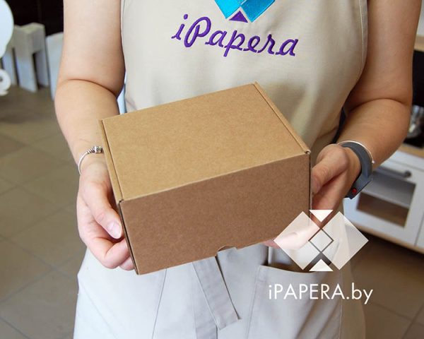 Крафт-коробка 15*13*8 см