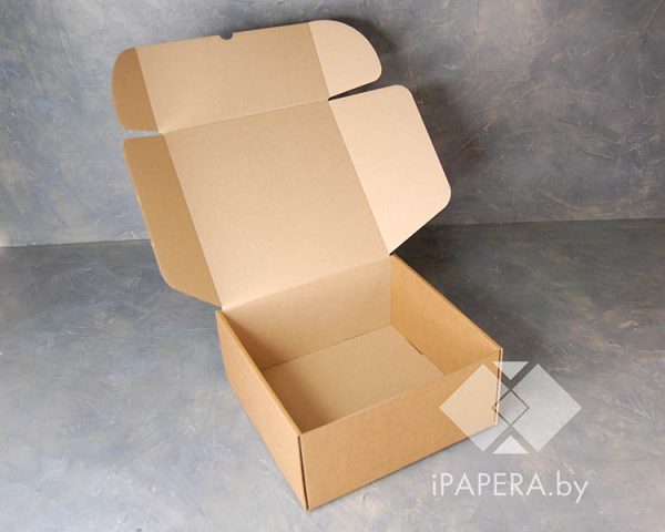 Крафт-коробка 25*25*10 см — изображение 2