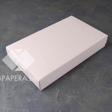 Коробка "Белая" 25*15*4 см (белое дно)
