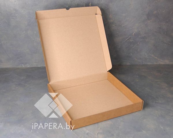 Крафт-коробка 28*28*4 см — изображение 2