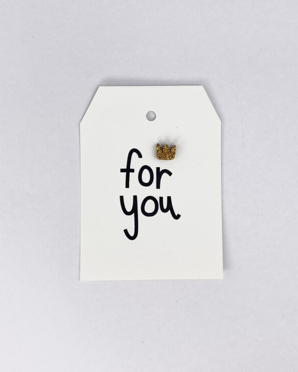 Бирка дизайнерская "For you", 1 шт