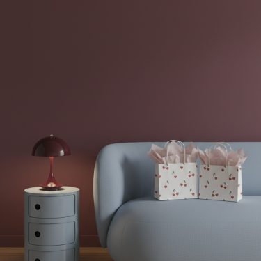 Пакет "Вишни" 13х15х7 см