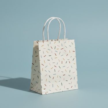 Пакет "Конфетти" 13х15х7 см