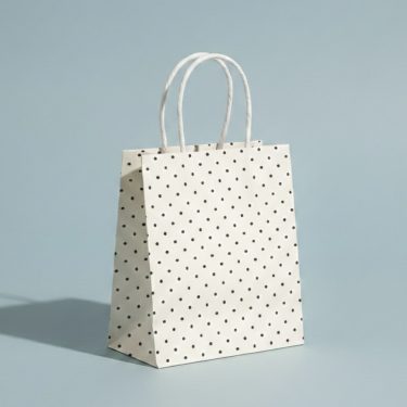 Пакет "Горошек" 13х15х7 см